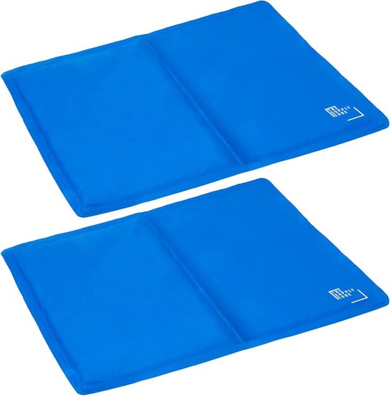 Koelgel Mat - Verkoelend Kussen - Comfortabel Slapen - Absorbeert en Verdrijft Warmte - 40x30cm - Blauw van Merkloos — afbeelding 5