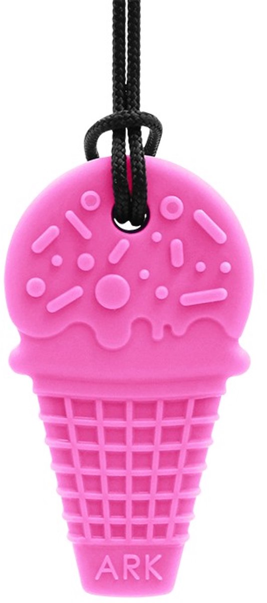 ARK Therapeutic kauwsieraad ijsje roze XT - bijtketting speelgoed.