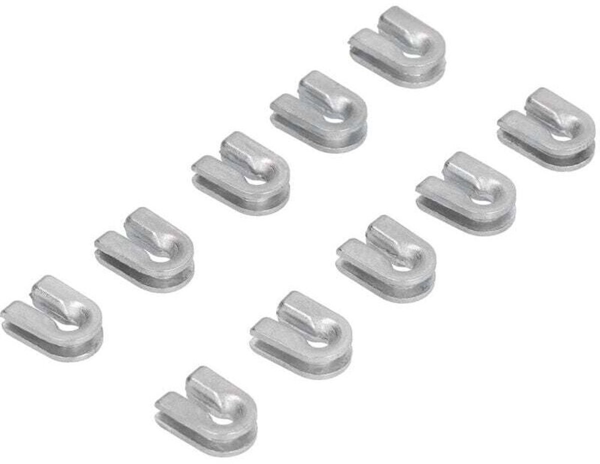 Vervangende ooghulzen geschikt voor snijkoppen, 10 stuks per verpakking, geschikt geschikt voor de modellen T35, T25, T35X en T45X, verlengen de levensduur van de machine.