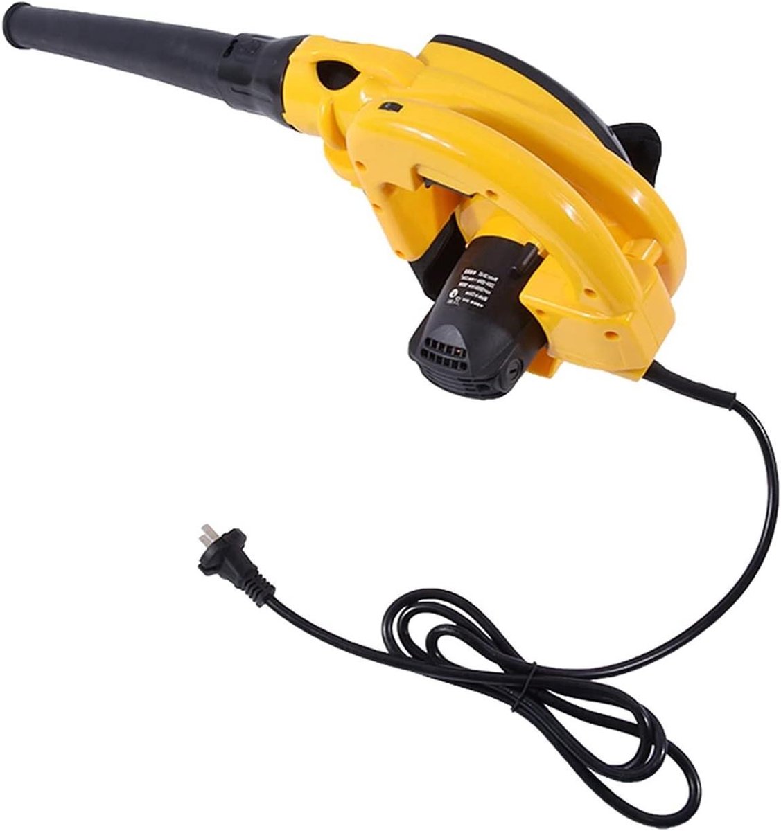 Dubbele Functie Bladblazer - Ventilator Zuiger - Oppervlakken Reinigen - 1800W Kracht - 35x24x21cm - Zwart