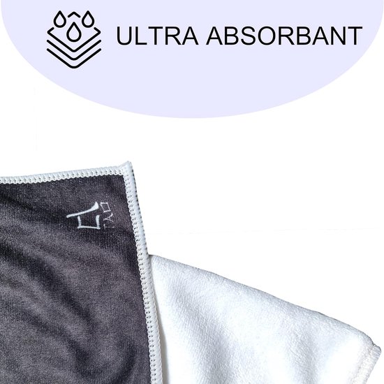Sport Handdoek - Microvezel Handdoek - Zweet Absorberen - Lichtgewicht Ontwerp - 100x30 cm - Kung Fu — afbeelding 2