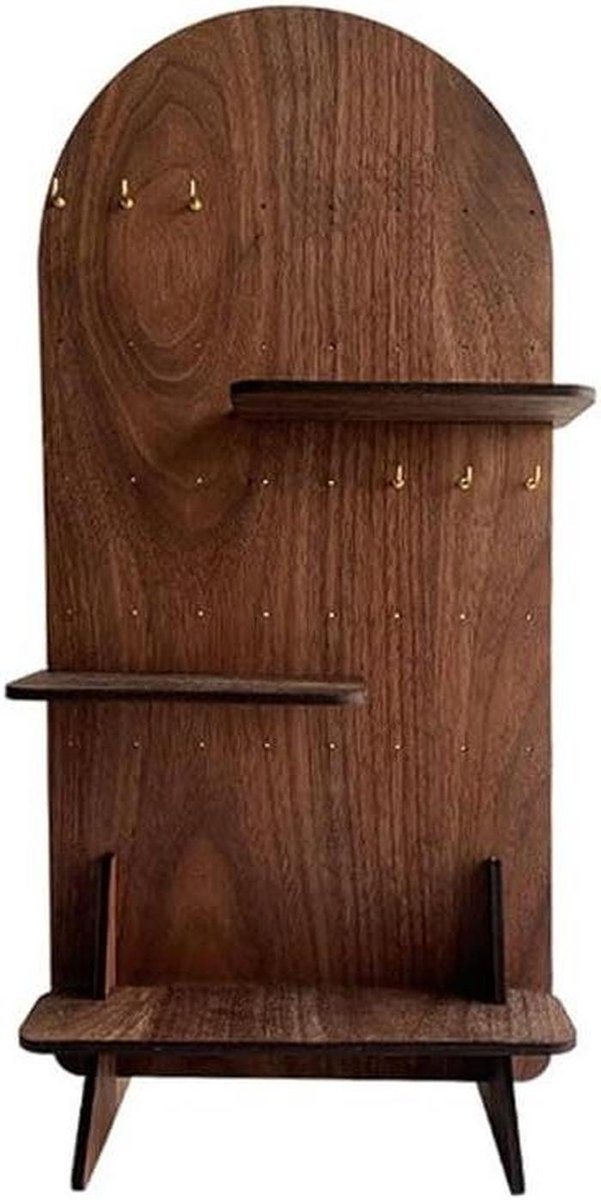 Sieraden Display - Opbergrek - Sieraden Ordenen - Veelzijdig Ontwerp - Ovaal - Naturel