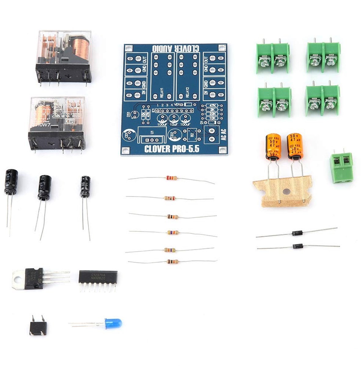 aladdien - 12-24 V UPC1237 bescherming module - voor versterker - 500W - eenvoudige montage - energiebesparing - geschikt voor audio - DIY kit