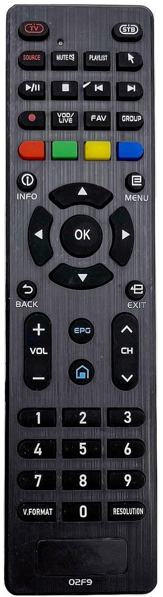 aladdien - Vervanging afstandsbediening - Compatibel met Formuler Z10 SE en Pro Max - Draadloze bediening - Ideaal voor TV Box gebruikers - Geschikt..