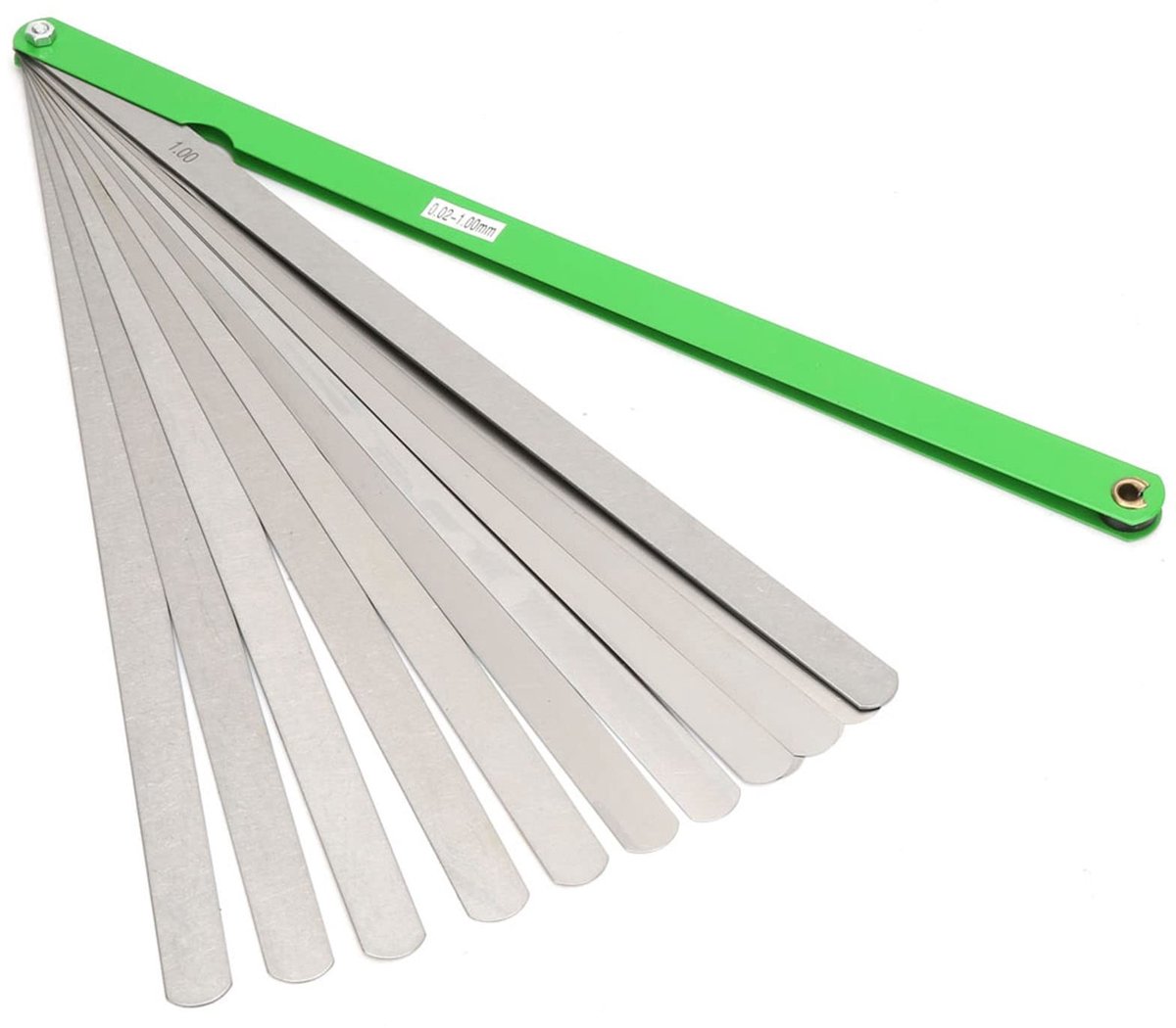 aladdien - Gap Feeler Filler Gauge - 300mm Filler - Hoogwaardig roestvrij staal - 17Pcs Metrisch - Nauwkeurig meetinstrument - Geschikt voor profess..