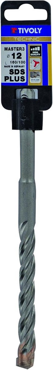 SDS Plus Boor 10 mm voor Beton en Steen - 160 mm Lengte