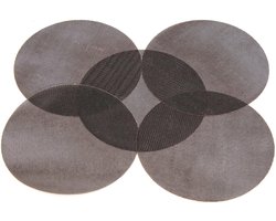 Slijprooster voor het schuren van parket zacht hout, gelakt tussenslijping Ø 30 cm - schuurnet voor een slijpmachine bijv. Floorboy xl 300 - slijpen van hout (5 x K150)