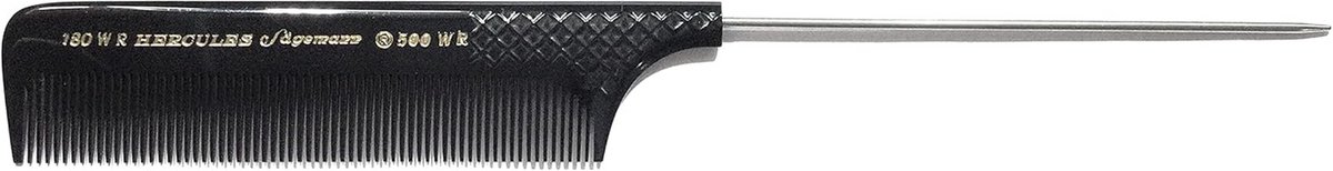 Professionele Naaldsteelkam met Roestvrijstalen Stift - 23 cm Ideaal voor Scheiden en Touperen