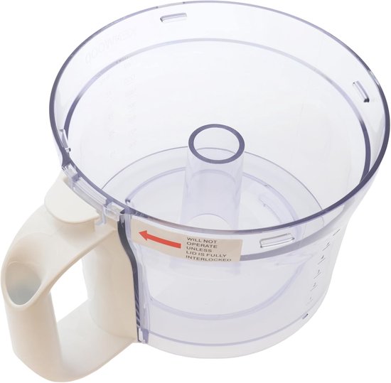 Mengkom Keukenmachine - Reserveonderdeel Accessoire - Bereiden van Ingrediënten - Perfecte Pasvorm - 18 x 23 x 13 cm - Transparant van Merkloos — afbeelding 2