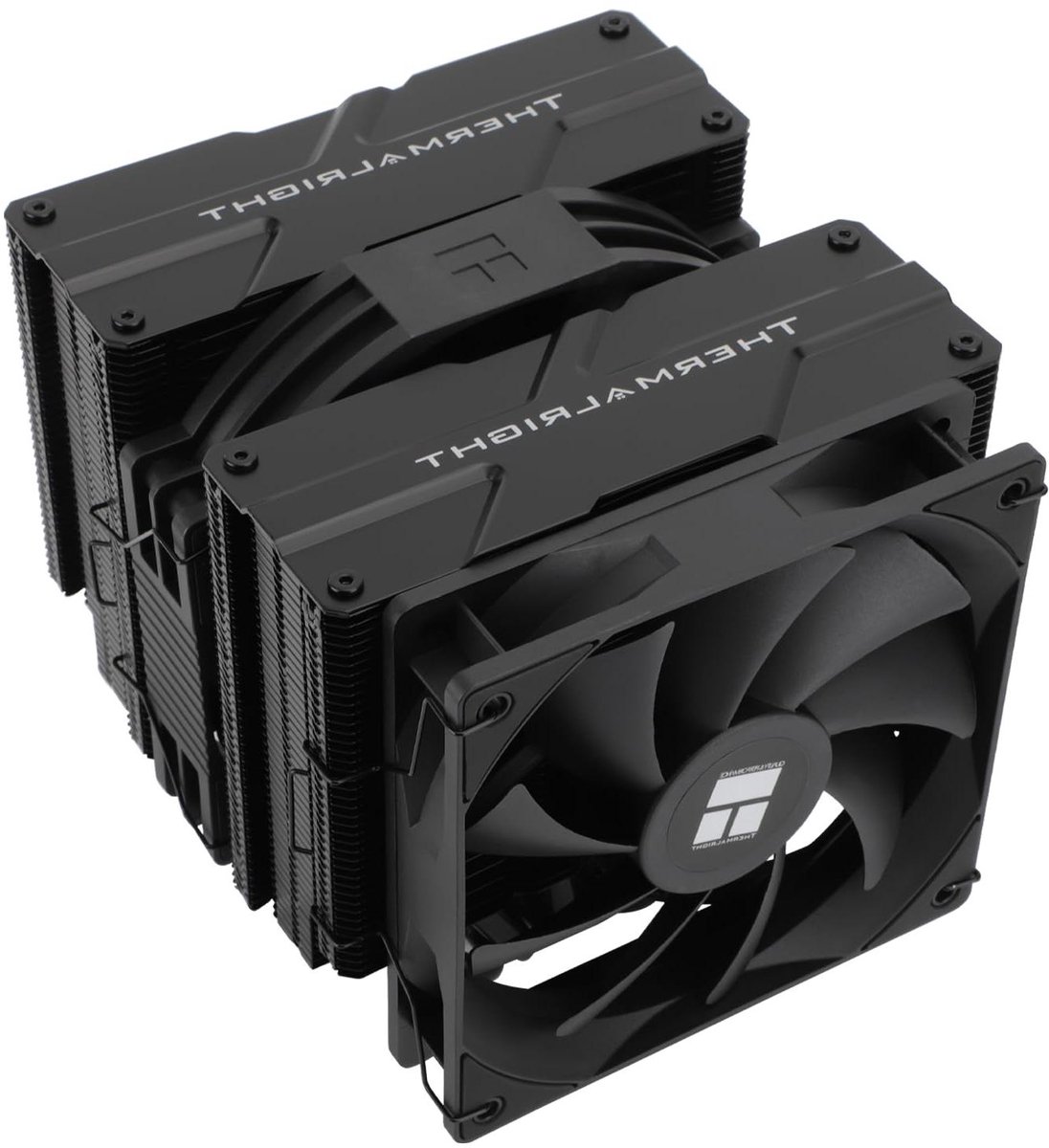 CPU Koeler - Processor Ventilator - Stabiele Prestaties - Dubbele Toren Ontwerp - 140mm - Zwart