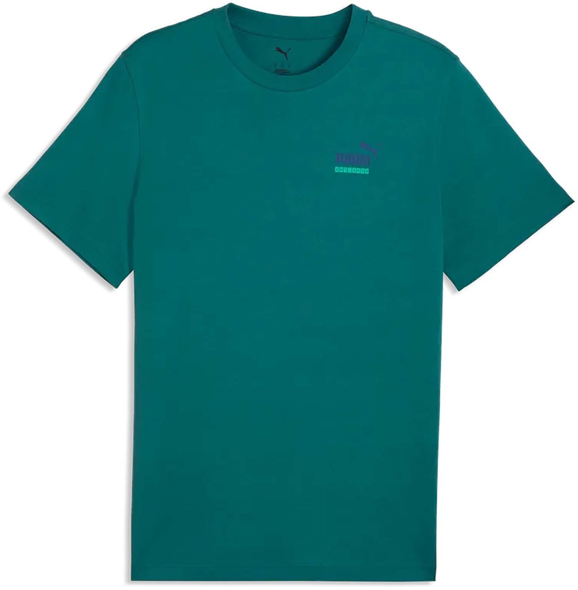 T-Shirt Puma Graphic Sports Tee Sportswear Volwassen Groen