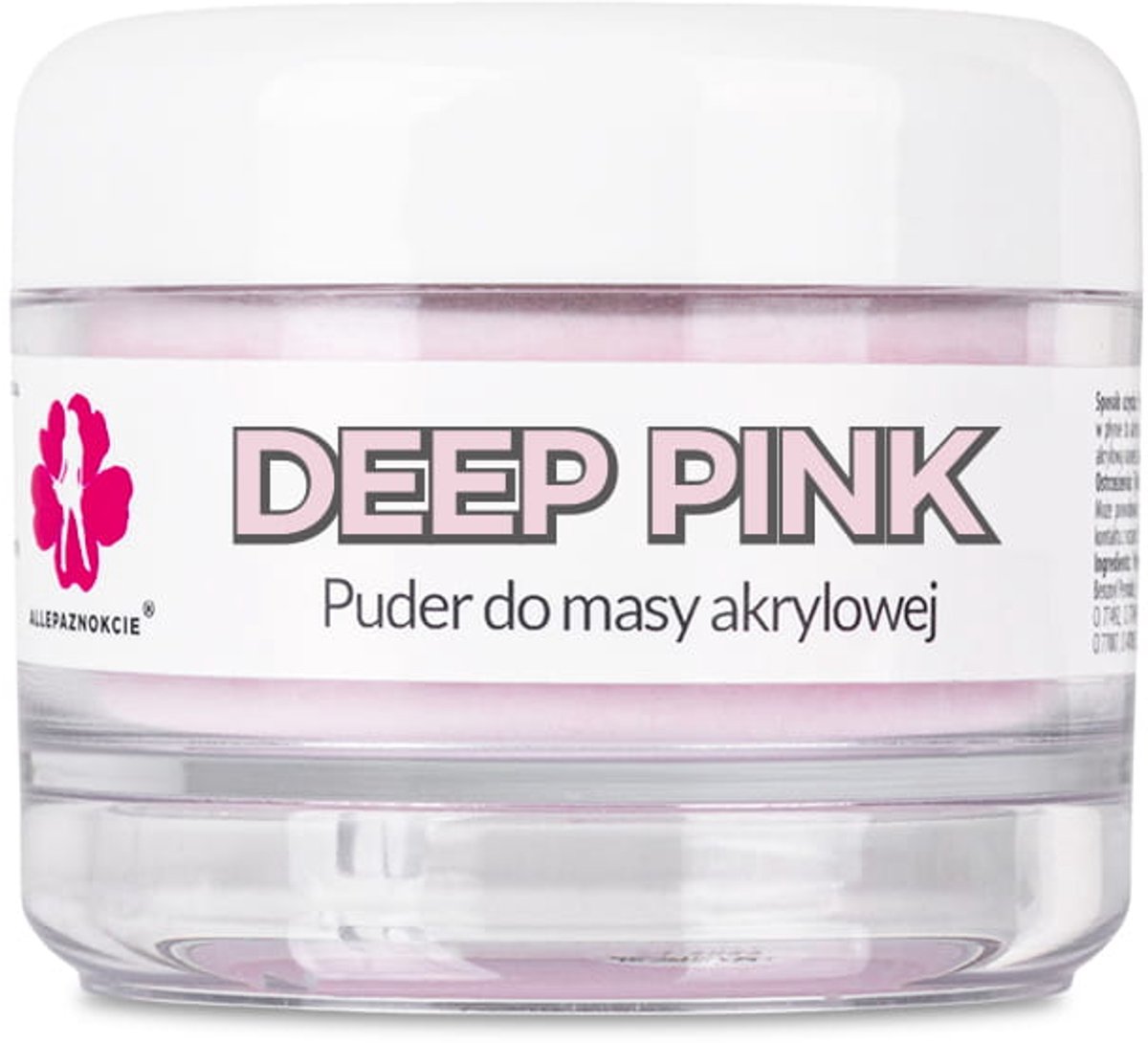 Allepaznokcie Serie - Acrylpoeder - Diep Roze - 30g - Sterk en Duurzaam