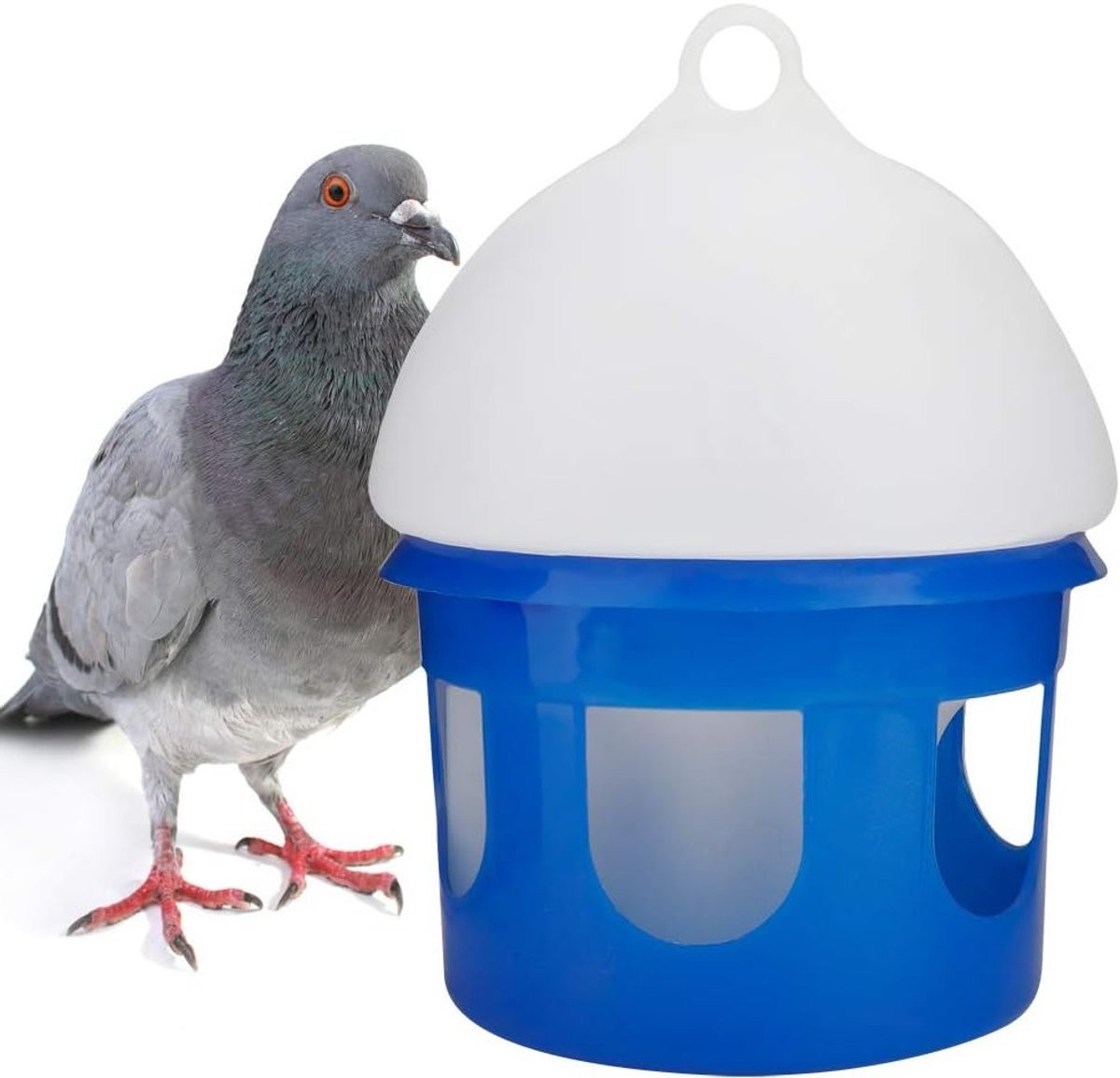 Automatische Vogel Waterdispenser met Grote Capaciteit van 2L - Ideaal voor Duiven en Vogels, Handig en Duurzaam