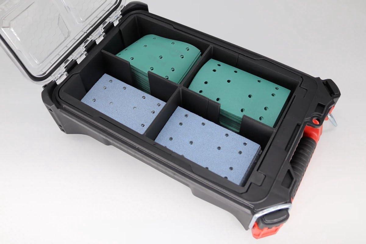 Gereedschap Inzetstuk - Organizer Box - Gereedschap Opbergen - 3D Geprint PLA+ - 133x80 mm - Niet gespecificeerd