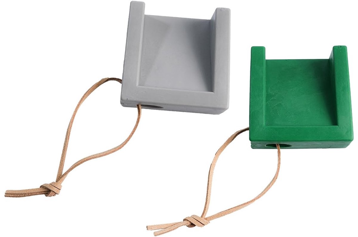 Allecto - Rubber Deurstopper - Antislip - Verstelbaar en Duurzaam - 2x Set - Deur Stopper - Geschikt voor Thuis en Kantoor - Zwart
