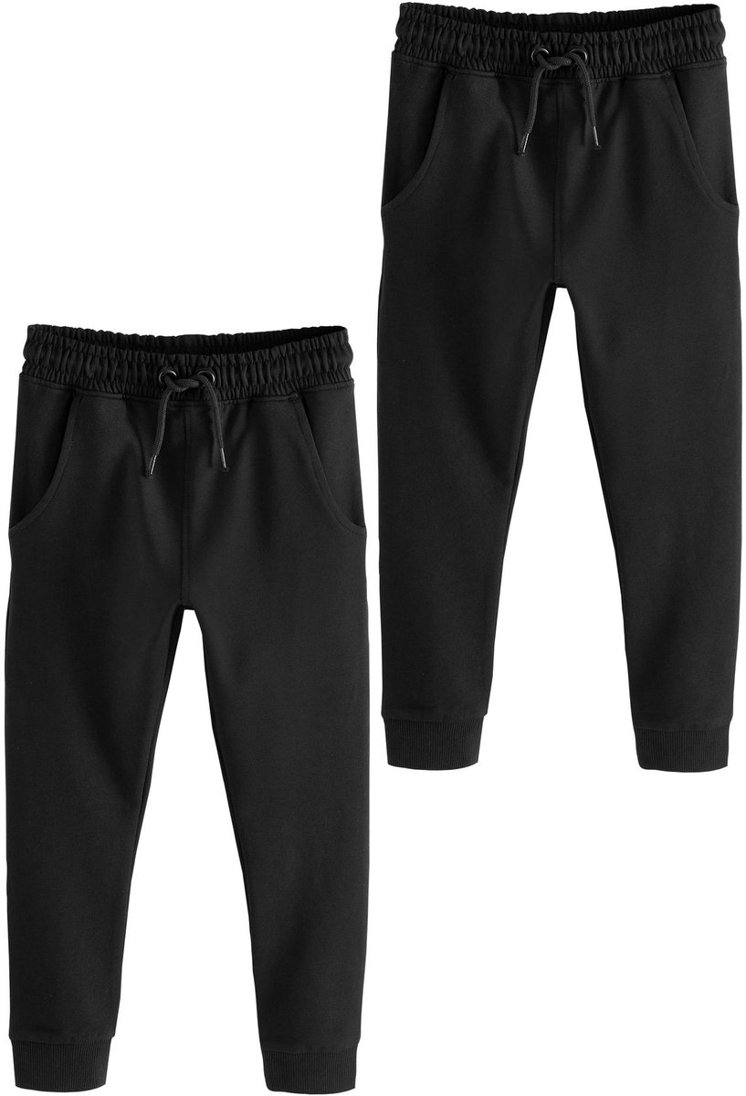 Next - Meisjes - Verpakking van 2 joggingbroeken met skinny fit - Zwart