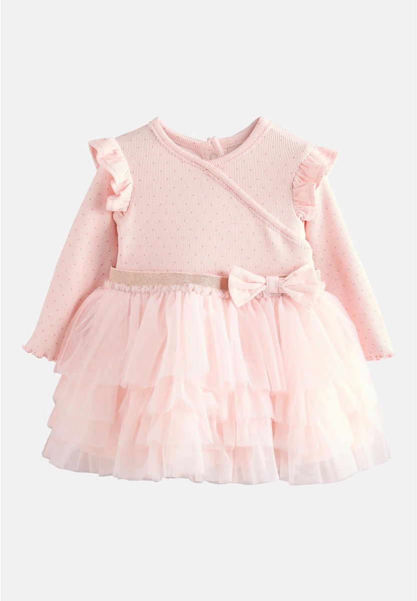 Next Baby-jurk met tutu en lange mouwen