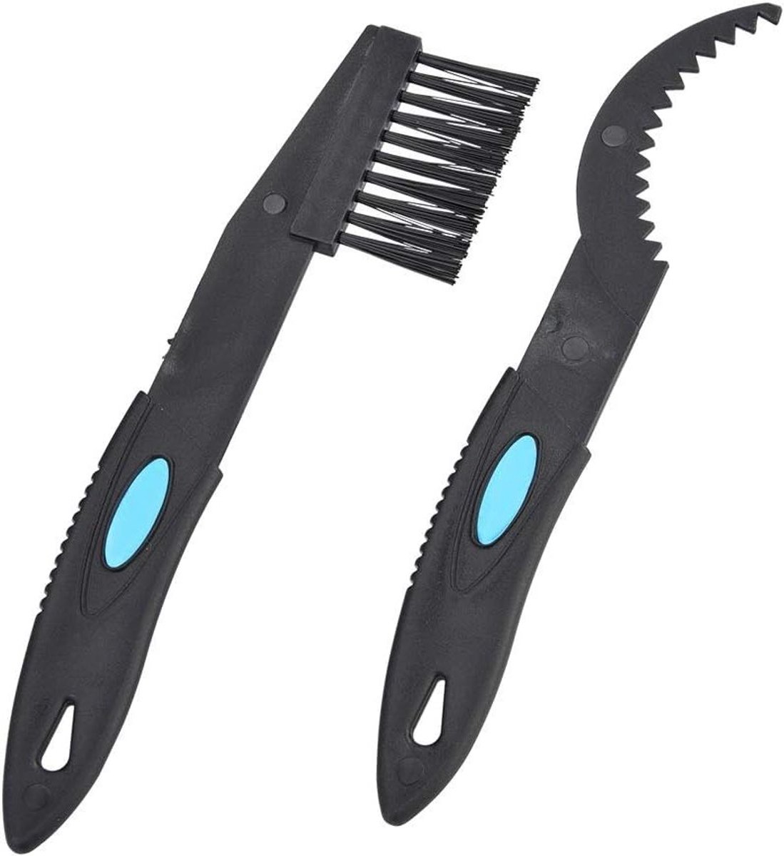 Fietsketting Reinigingsborstel Set van 2 - Plastic Borstels voor Cassette en Crank - Effectieve Fiets Onderhoudsaccessoires