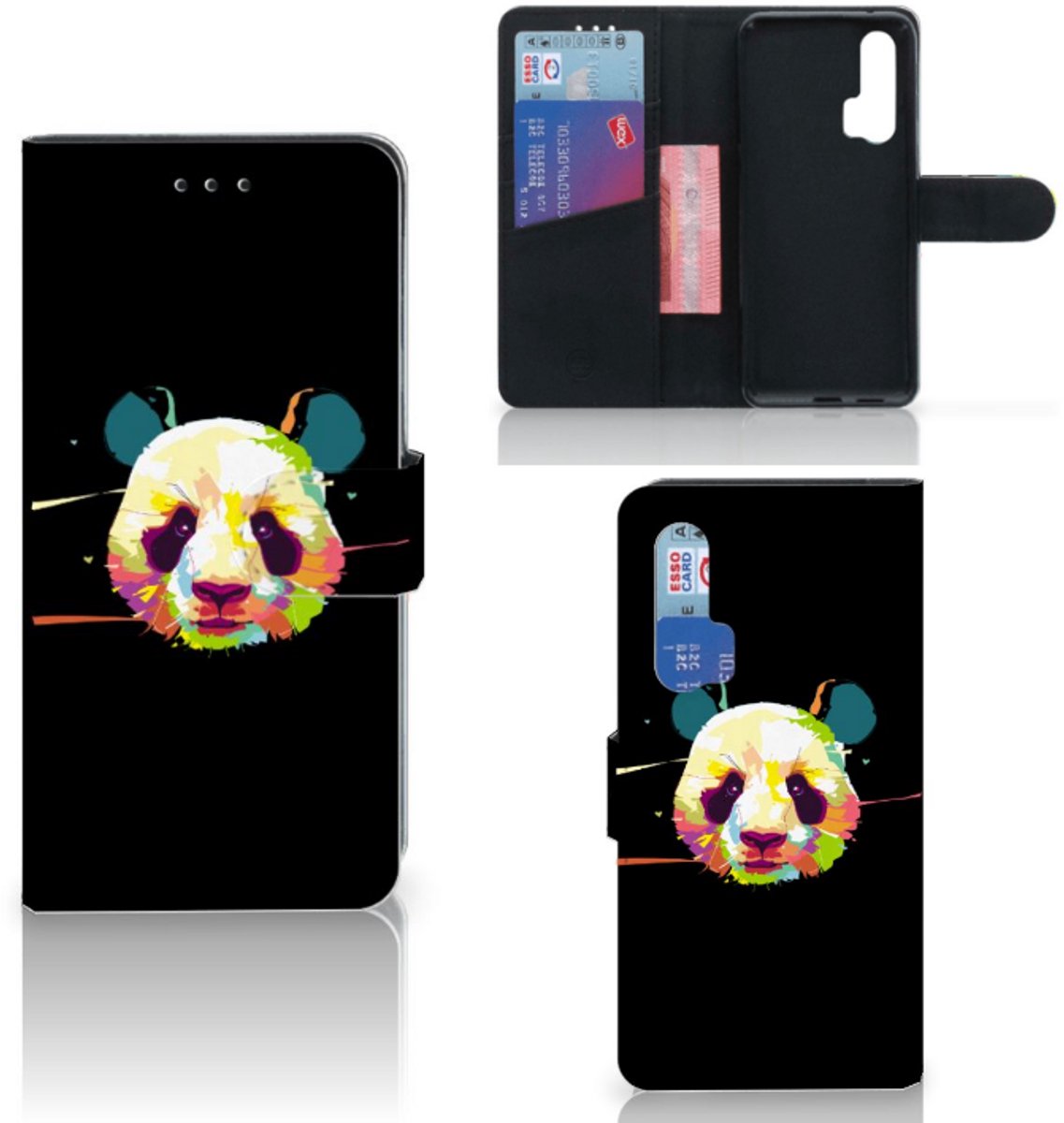 Honor 20 Pro Leuk Hoesje Panda Color