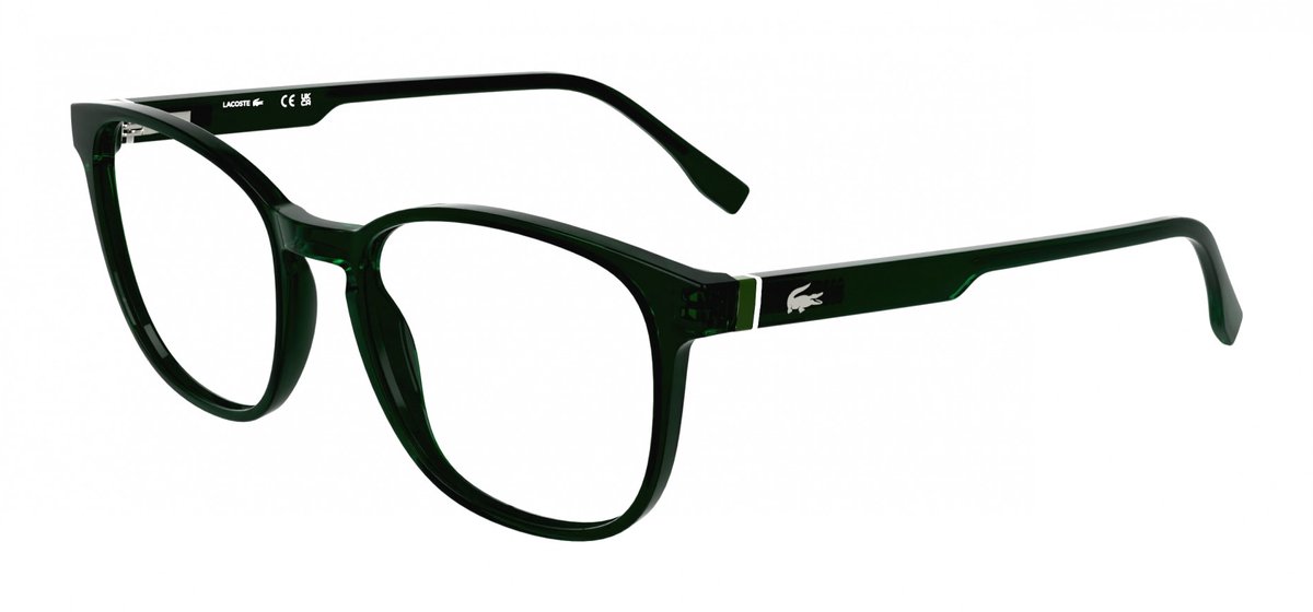 Lacoste L2975 Transparent green 54/18/145 MAN Brilmonturen