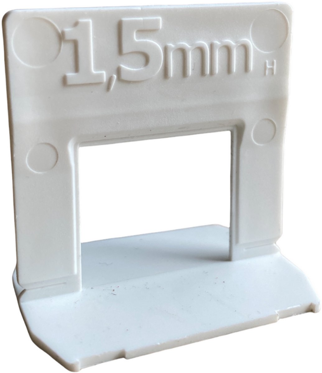 levelling clips 1,5 mm. 2000 stuks