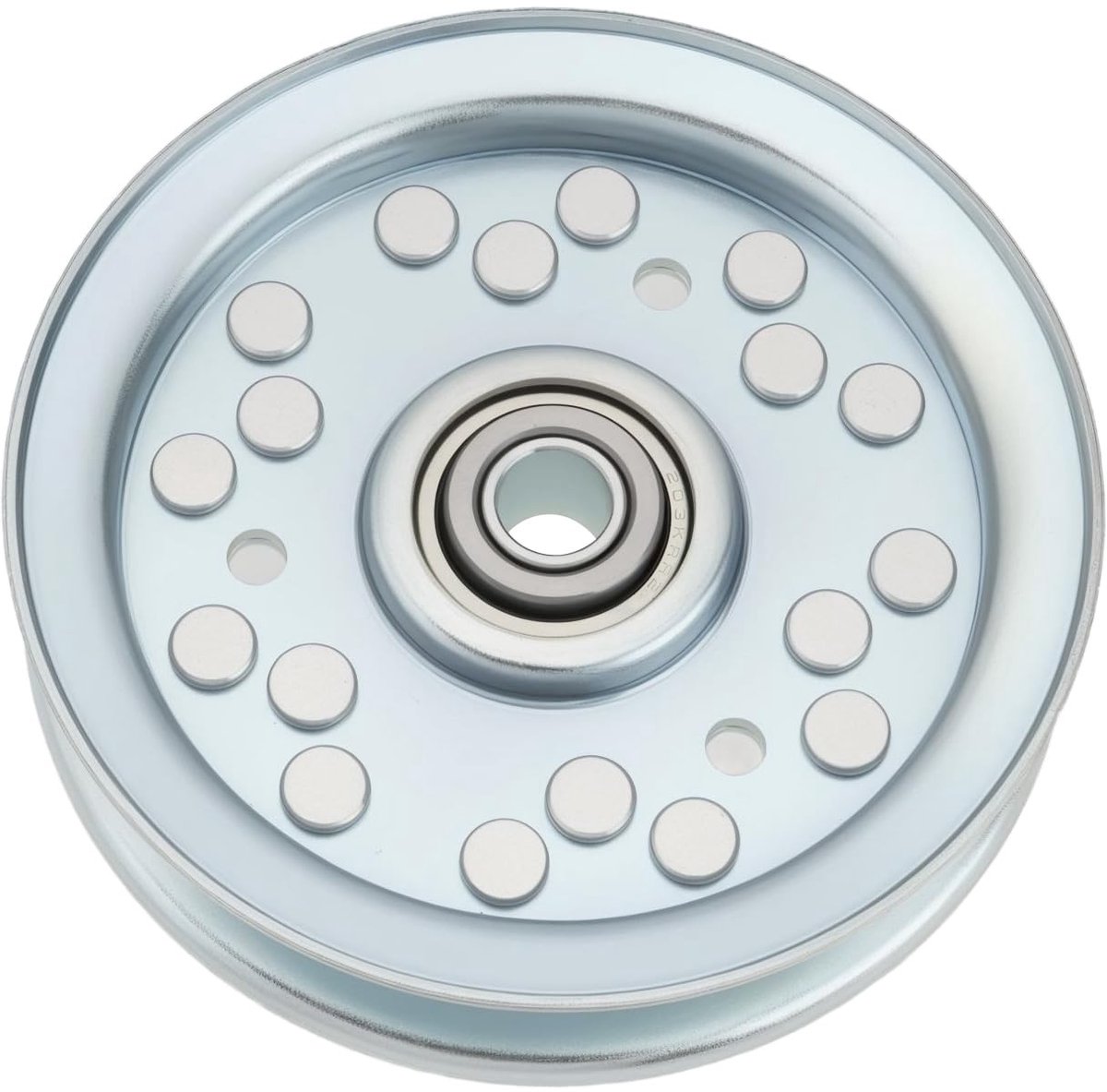1x Flat Idler Pulley 033-6001-00 Replacement Part 30224 Pulley 280-850 Compatible with Bad Boy Outlaw CZT Compatible with Maverick HD