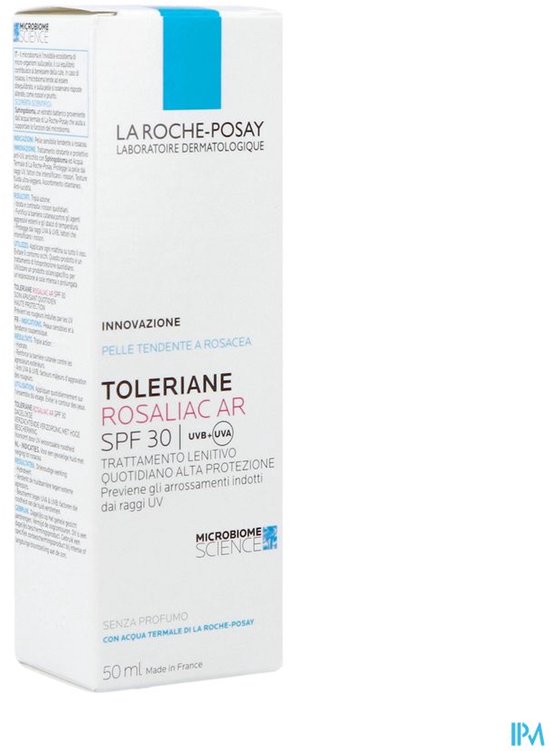 La Roche-Posay Toleriane Rosaliac AR SPF30 hydraterende dagcreme 50ml - helpt roodheid verminderen
