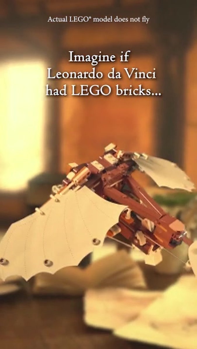 LEGO Icons De vliegmachine van Leonardo da Vinci - 10363 — afbeelding 12