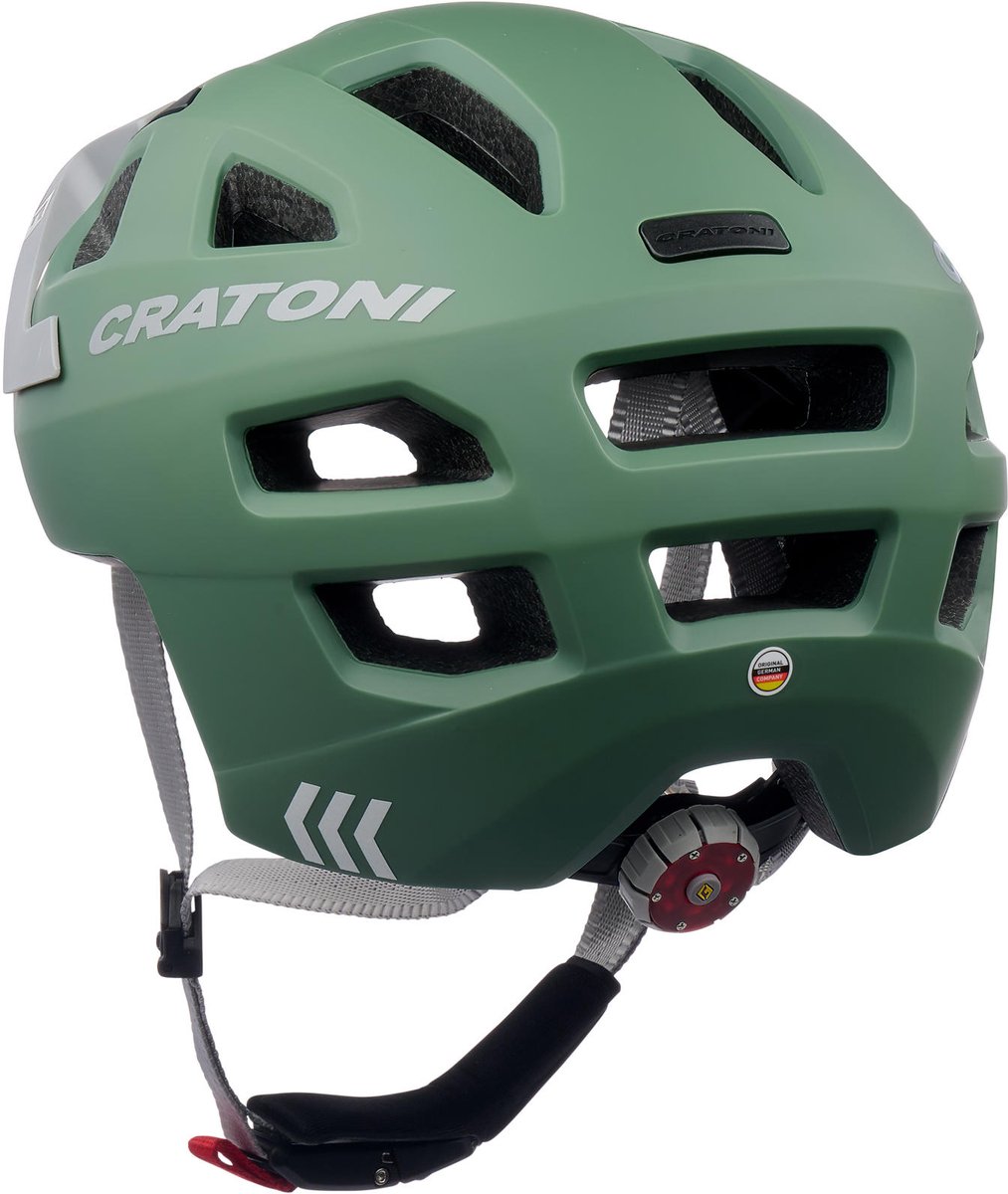 Cratoni Maxster Pro Sage Matt Children's Helmet - XS/S (46-51cm)