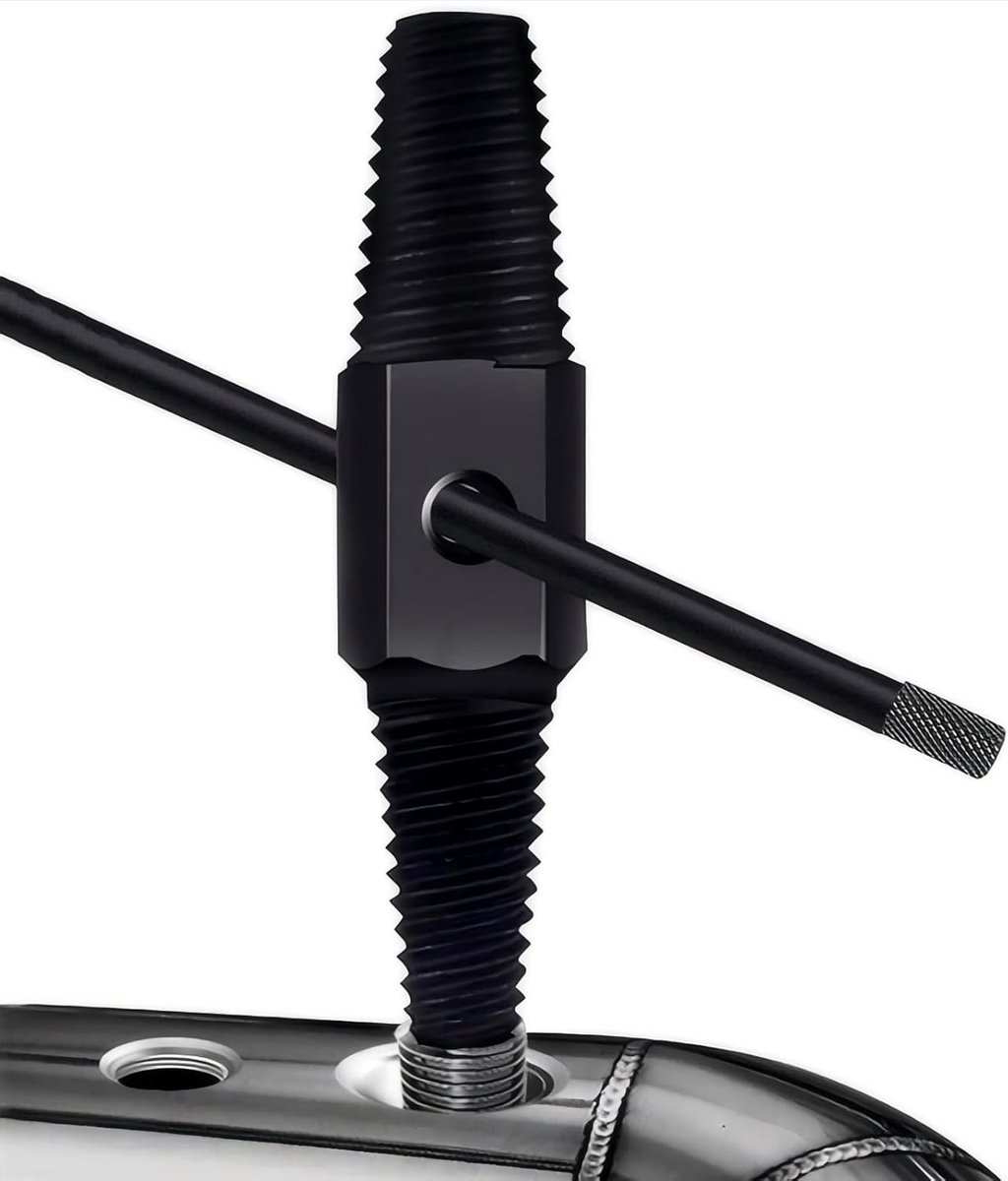 Set van Schroevendraaiers en Verwijderingskit voor Stripped Schroeven met Dubbele Hoofd Bouten, Inclusief 1/2 Inch en 3/4 Inch, Ideaal voor Doe-Het-Zelf Klussen en Reparaties