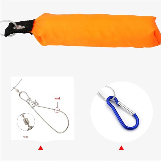 Unisex Vissengreep met 5 Gespen - Vislijn Opbergzak voor Vissen, Vissen Accessoires en Hengelsport — afbeelding 4