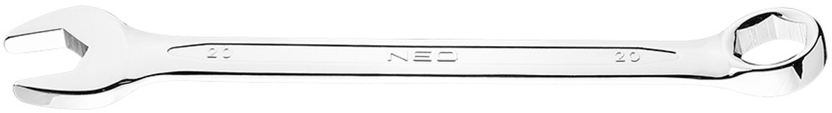 NEO 09-420 Serie - Ringsteeksleutel - 20 mm - Vierpuntsgreep - Chroom-vanadiumstaal
