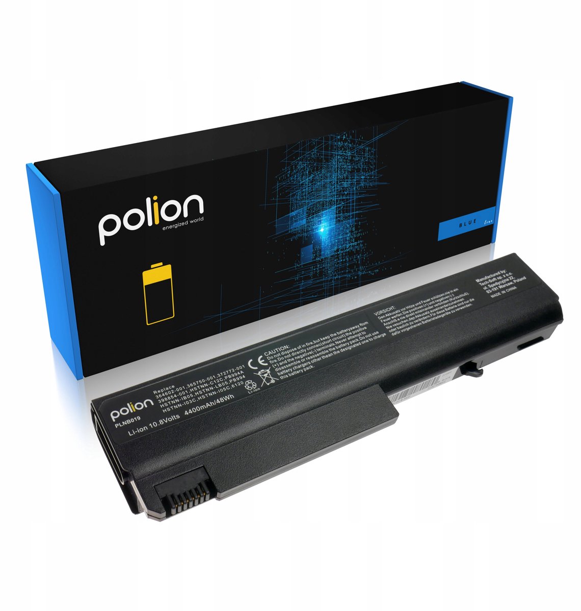 Polion - Batterij - HP Laptop - 4400mAh - Litium-Ion