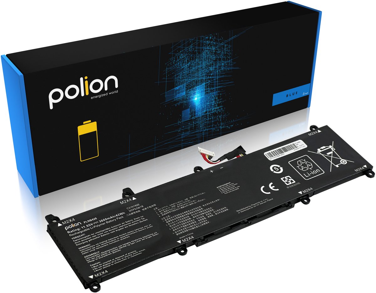 POLION C31N1806 - Laptopbatterij - 3600mAh - VivoBook - Compatibel met ASUS