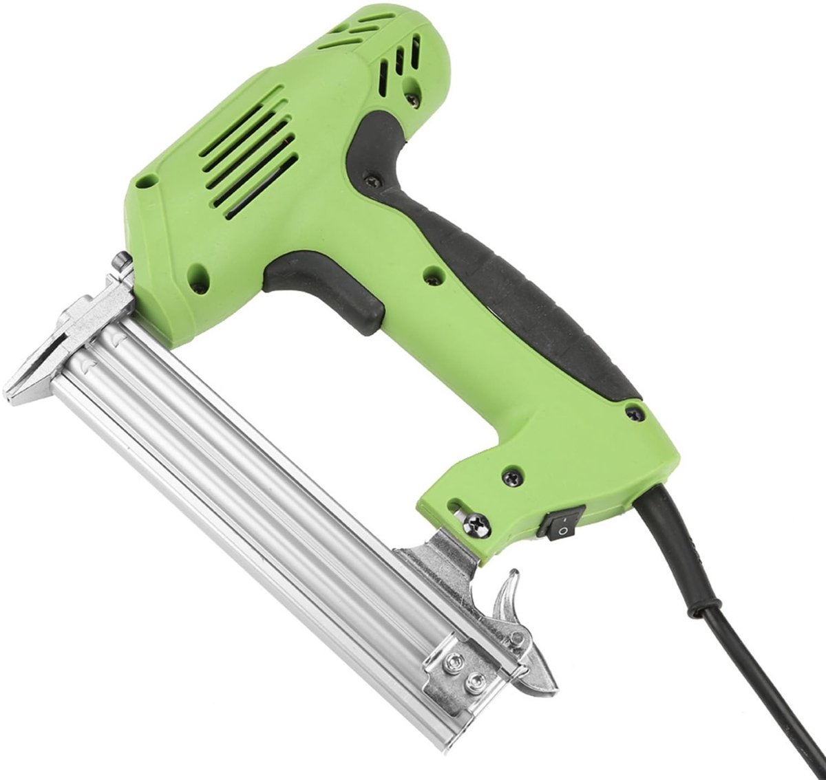 Store_9 - Electric Shooting Hammer - Elektrische Brad Nailer - Ergonomisch ontwerp - Groen - 1800W - Voor houtbewerking - 100 spijkers