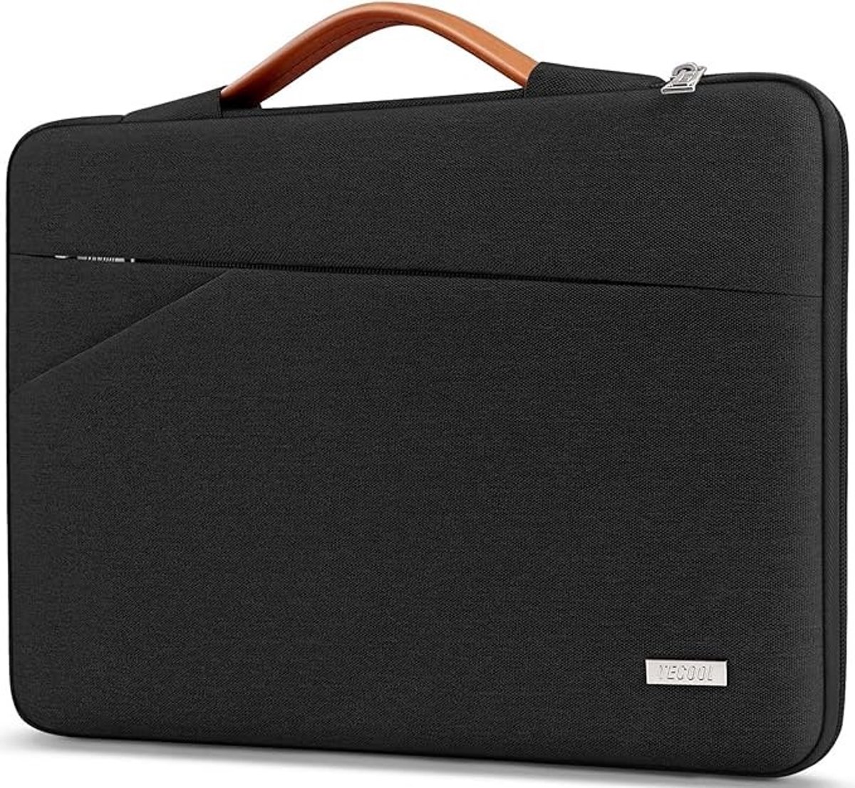 Waterdichte laptophoes met extra vakken voor 15,6 inch notebooks