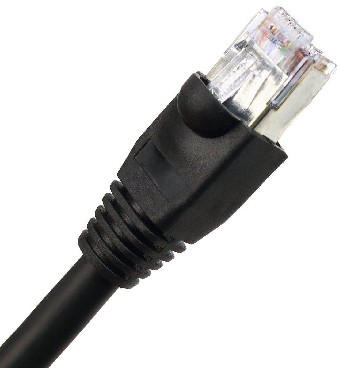 Ethernetkabel Cat 6 - Netwerkkabel Afgeschermd - Direct Begraven Buiten - Waterdicht Puur Koper - 300ft - Koper