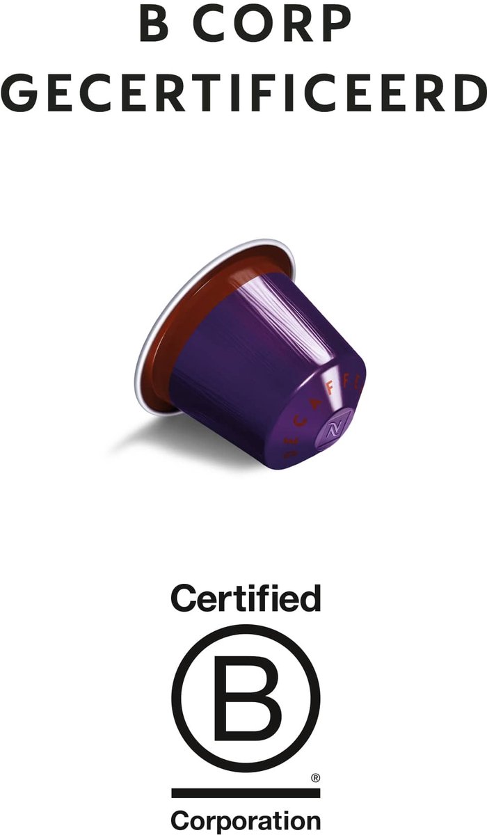 Nespresso Original Koffiecups Decaffeinato pack 50x capsules thumbnail 5