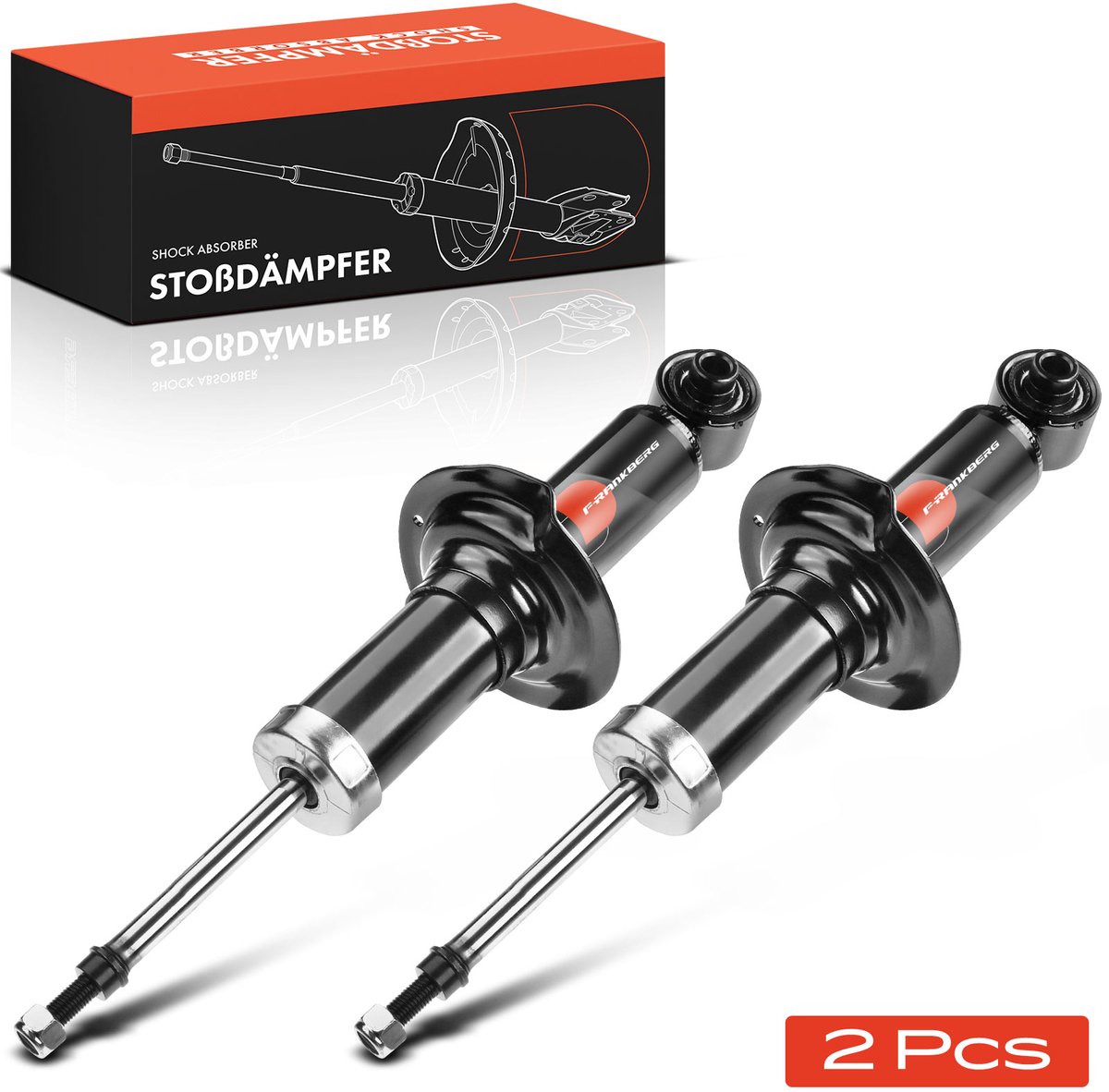 Frankberg 2x Demper Achteras voor Subaru