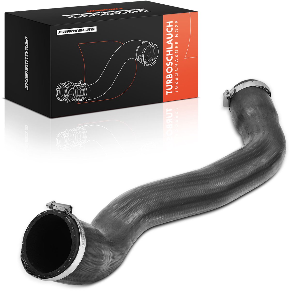 Frankberg 1x koelslang turboslang intercooler voor Volvo