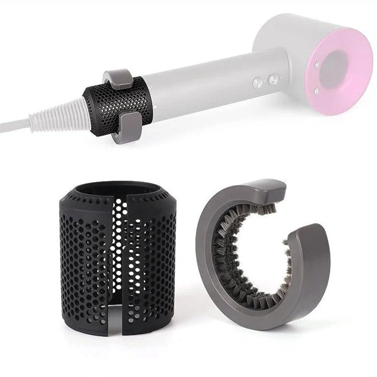 Haardrogerfilter met reinigingsborstel compatibel met Dyson HD15 HD01 HD03 HD07