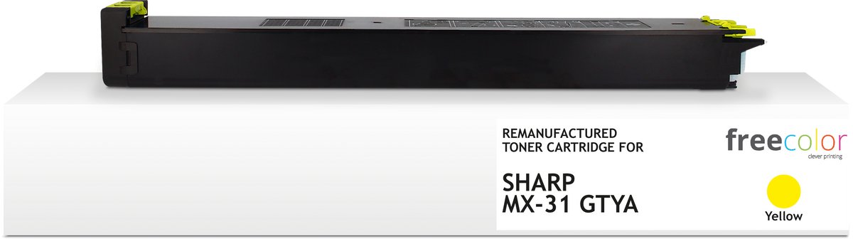 SHARP MX-31 GTYA - toner FREECOLOR - Yellow 15000p