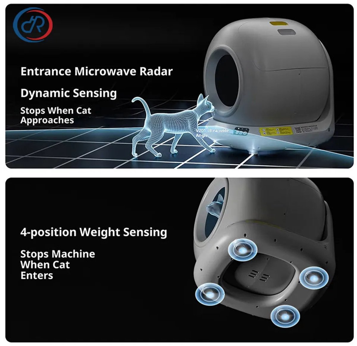 Smartlife Domotica Automatische kattenbak - Wifi thumbnail 5