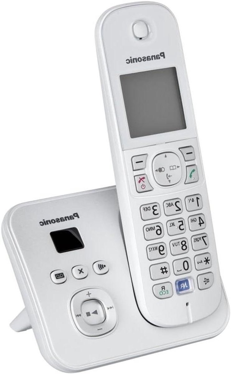 Draadloze Telefoon - Vaste Telefoon - Thuis Bellen - Antwoordapparaat - 120 Contacten - Parelzilver
