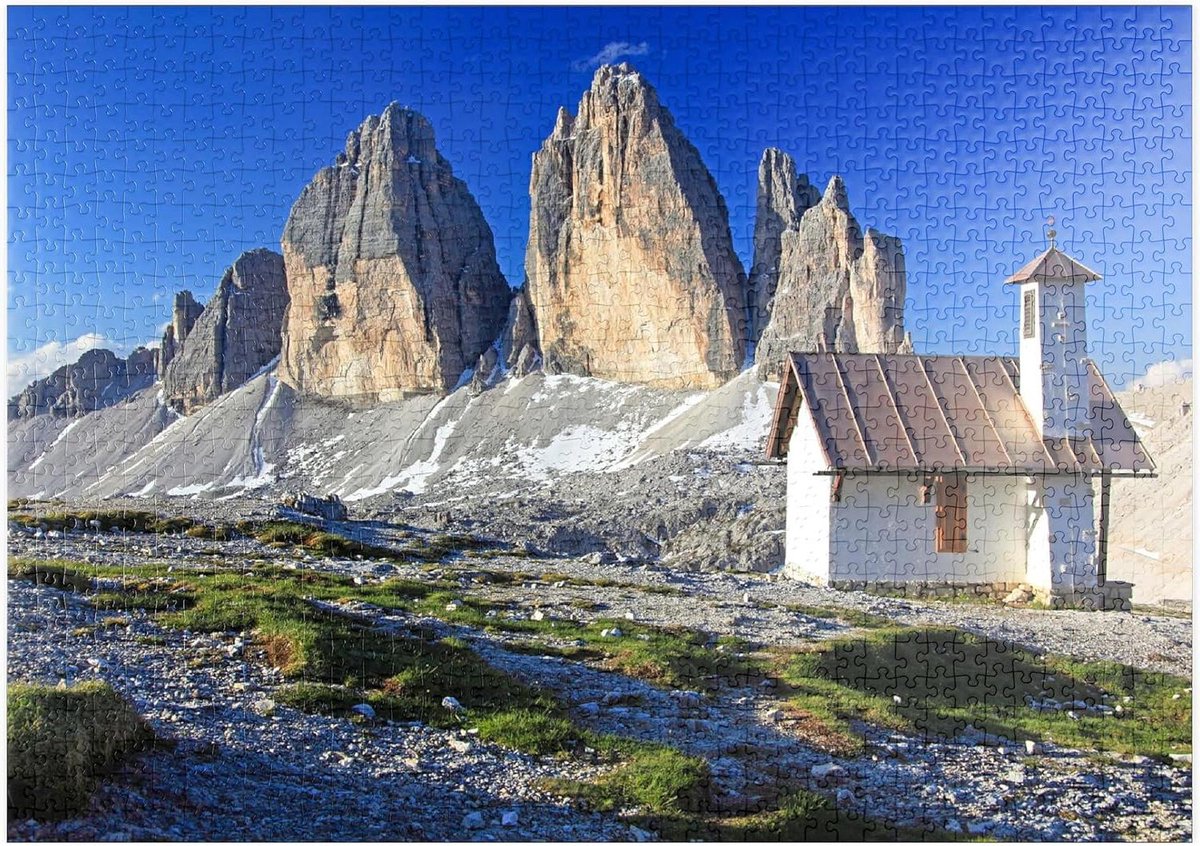 Legpuzzel 1000 Stukjes - Landschap Puzzel - Ontspannend Tijdverdrijf - Linnenstructuur Papier - 1000 Stukjes - Niet Gespecificeerd