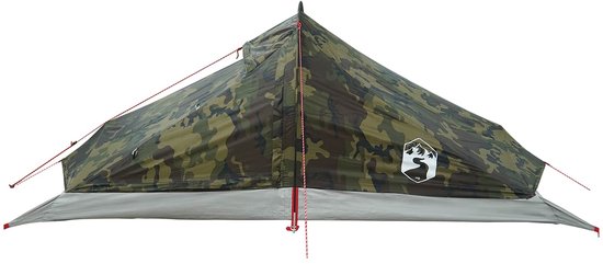 vidaXL - Backpacking - Tent - Camouflage - 4-persoons van Vidaxl — afbeelding 3