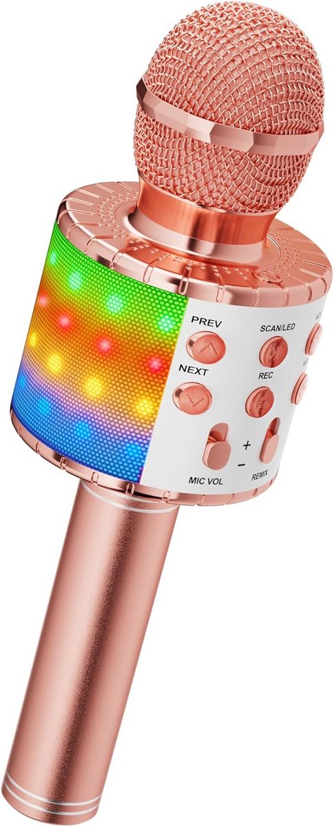 Karaokeset met Draadloze Microfoon - Bluetooth Speaker - Partybox - geluidskwaliteit