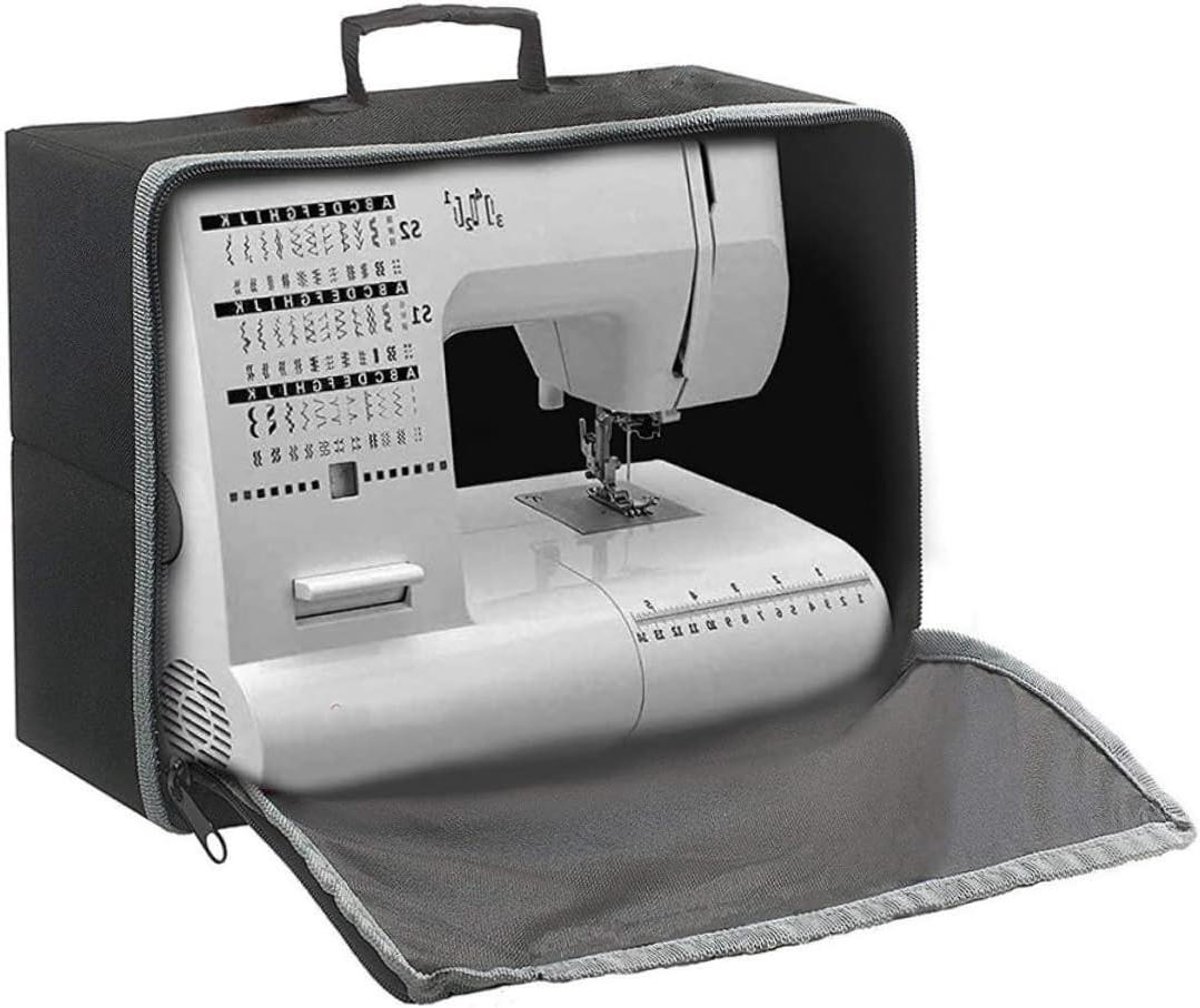 Naaimachine Tas - Opbergtas Machine - Hobby Naaien - Zware Oxford Stof - 41.9x36.8CM - Zwart