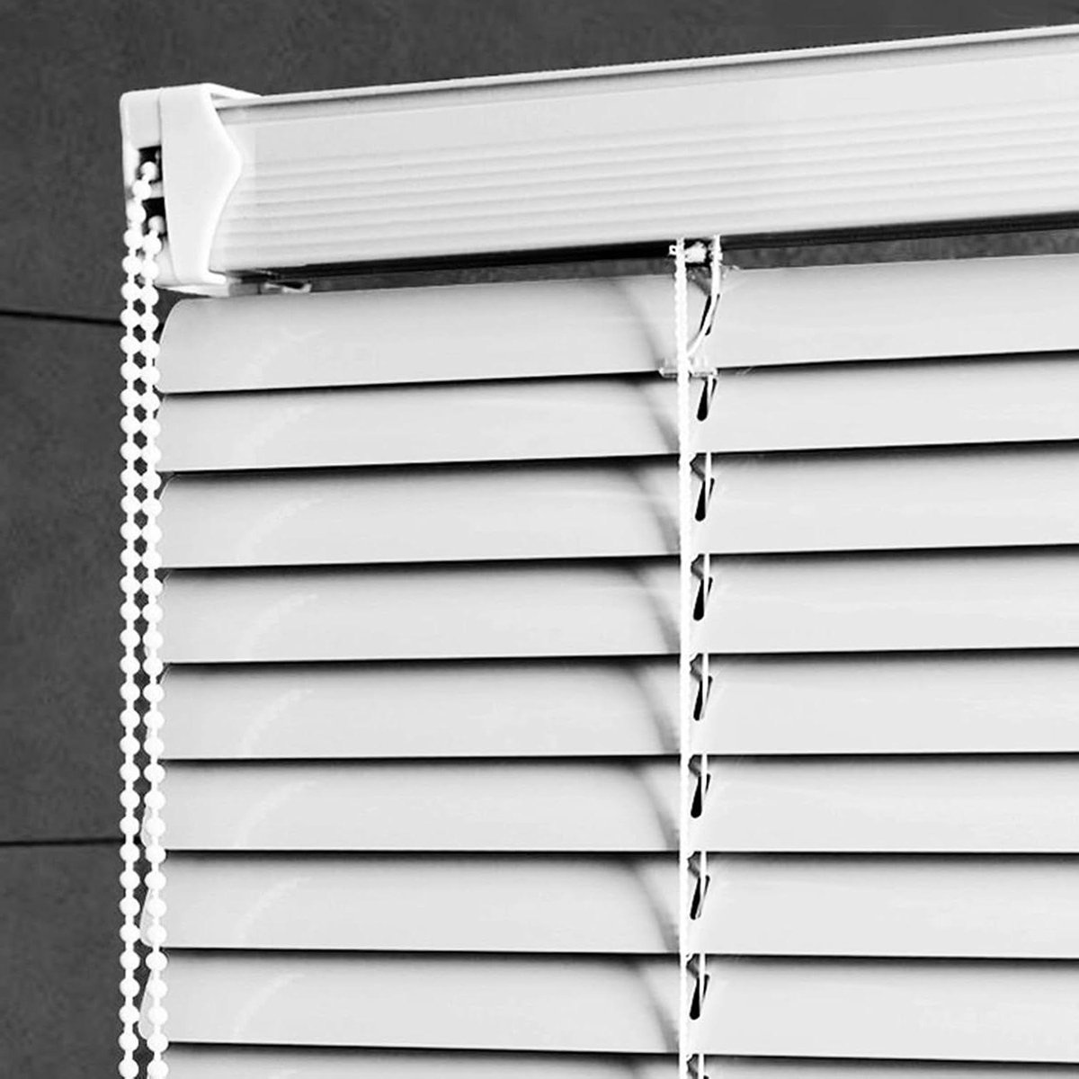 Aluminium Jaloezieën - Raambekleding - Lichtregeling Thuis - 25mm Lamellen - 95cm x 220cm - Wit