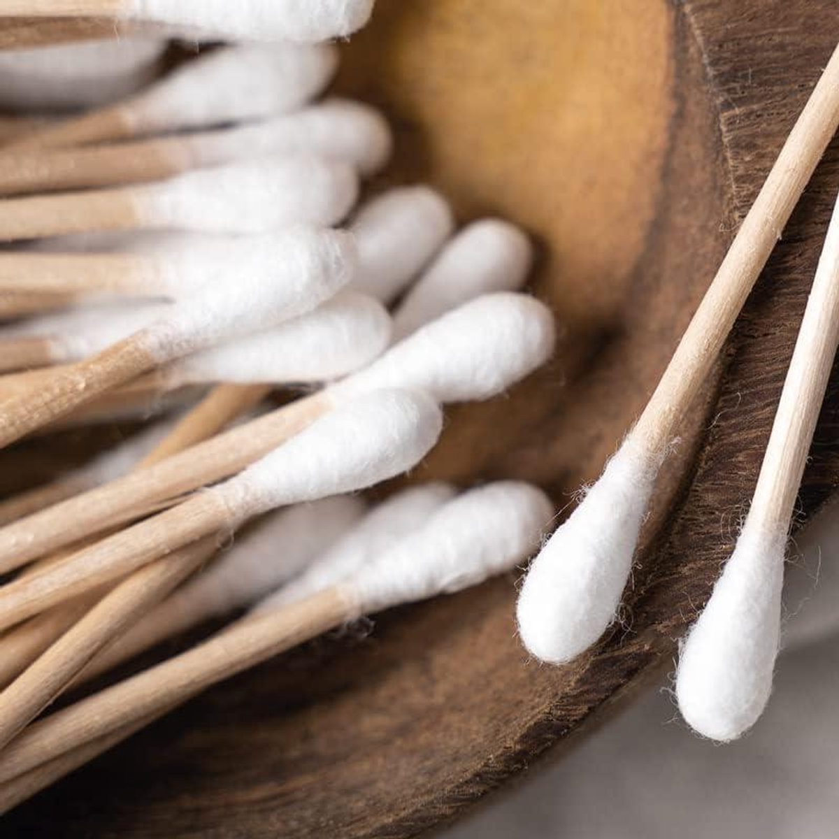 Bamboe wattenstaafjes - Natuurproduct oordopjes - Hygiënisch reinigen - 100% plasticvrij - 200 stuks - Natuurlijk